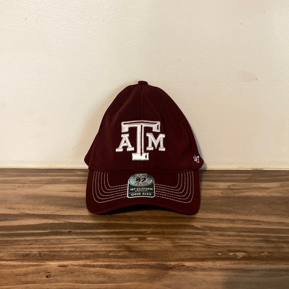 Texas A & M Fitted Stretch Fit Hat - Picture 1 of 9